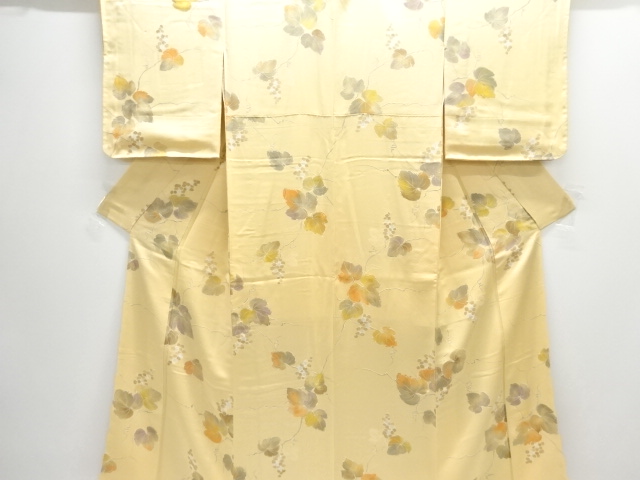 JAPANESE KIMONO / KOMON / GRAPE ARABESQUE